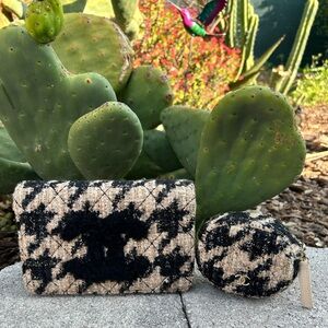 Chanel Tweed WOC with pouch
